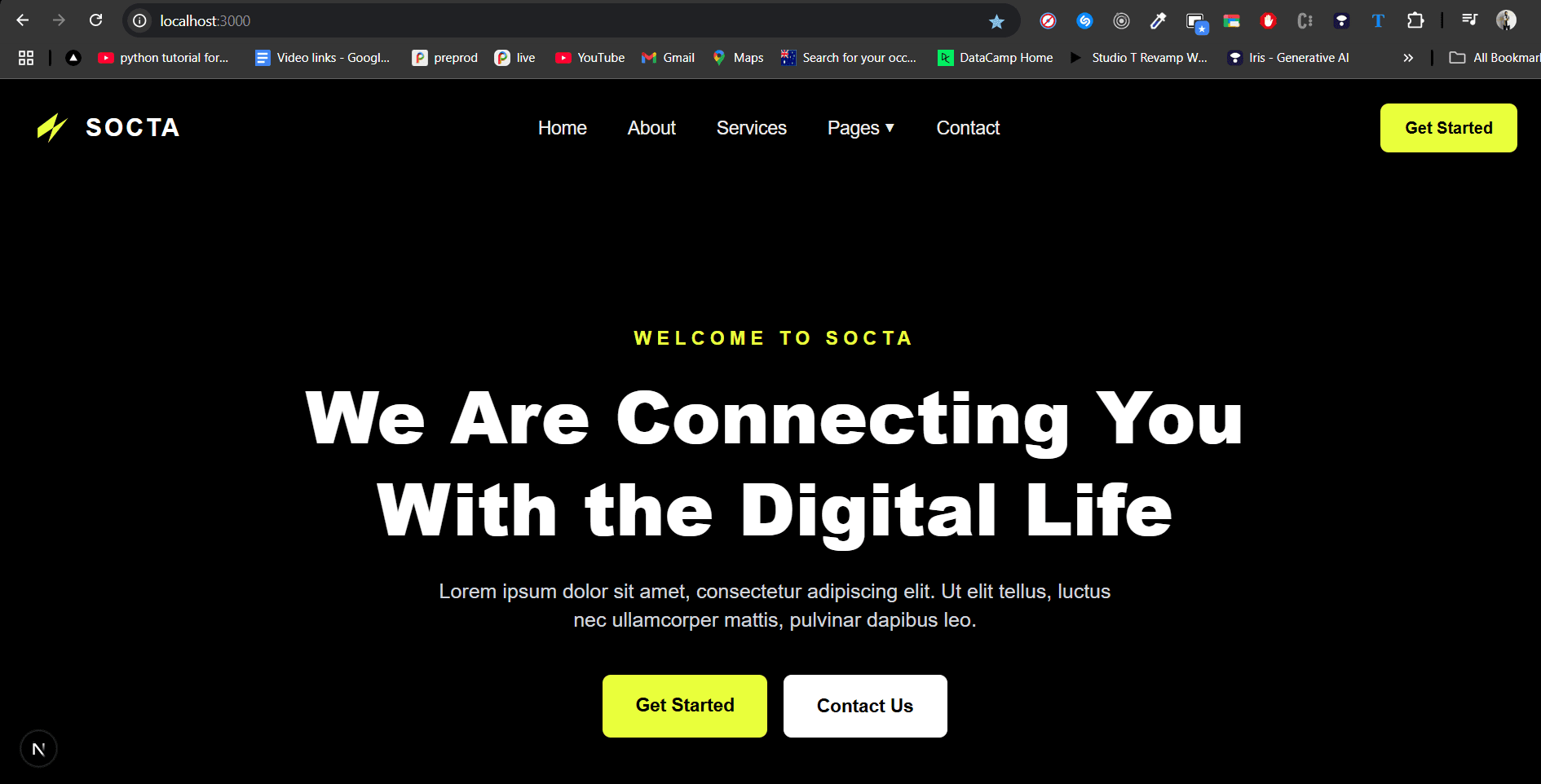 Socta Digital Agency Platform